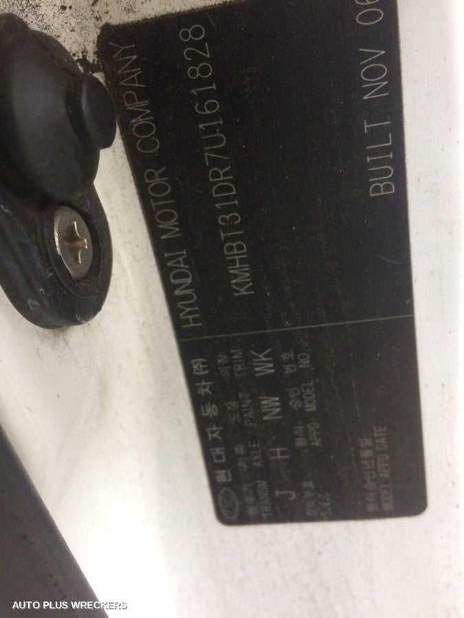 2006 Hyundai Getz Rear Bumper