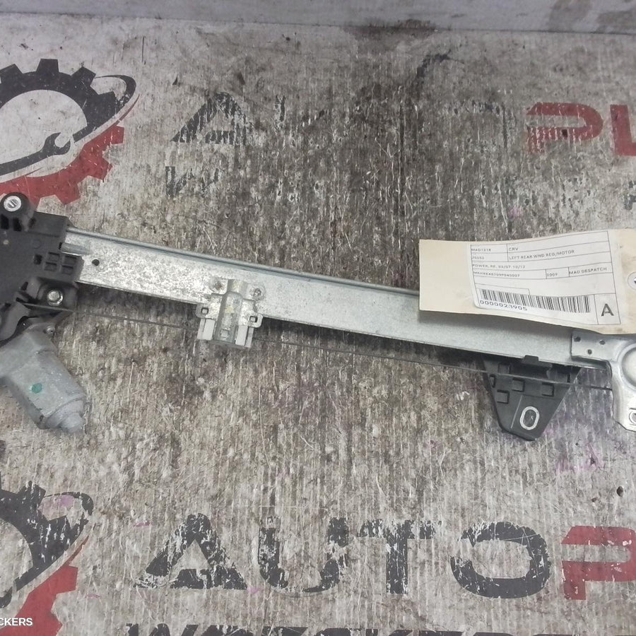 2007-2012 Honda Crv Left Rear Wnd Reg Motor