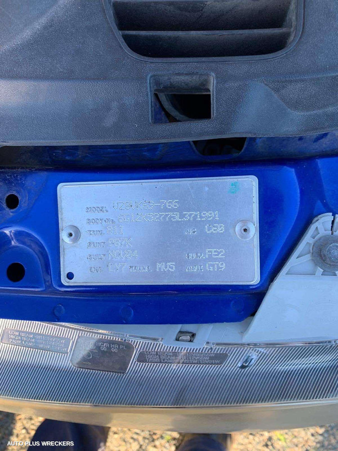 2004 Holden Commodore Bootlid Tailgate