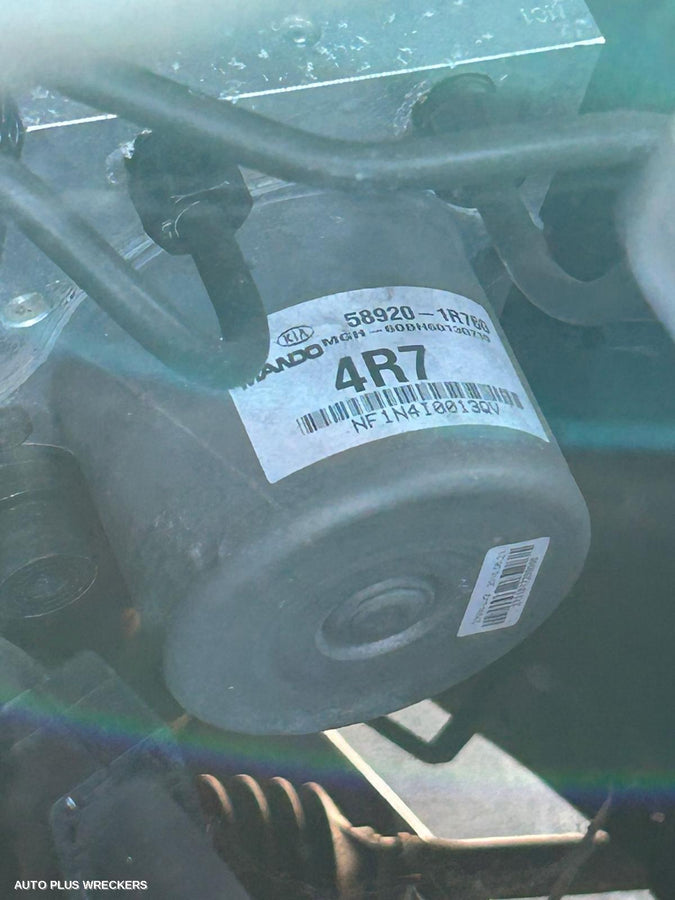 2019 Hyundai Accent Heater Fan Motor