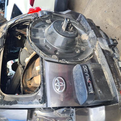 2009-2023 Toyota Prado Right Rear 1 4 Door Glass