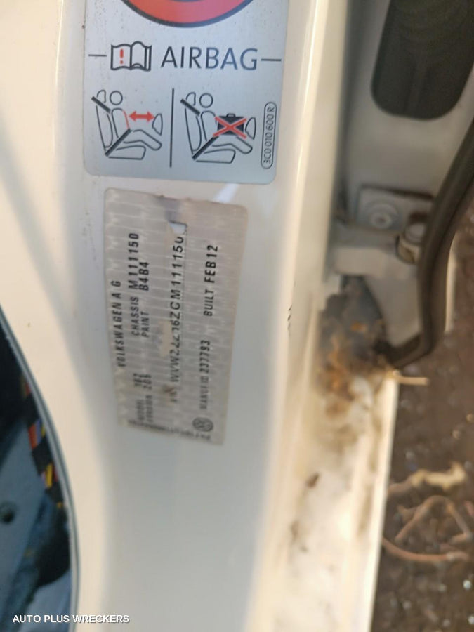 2012 Volkswagen Jetta Fan