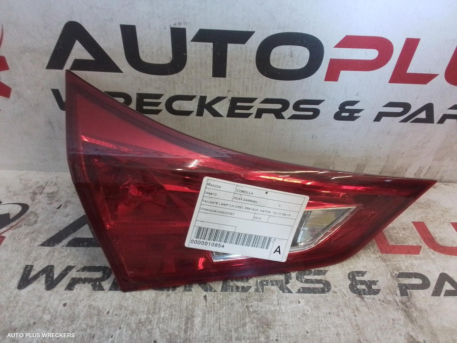 2012-2015 Toyota Corolla Rear Garnish