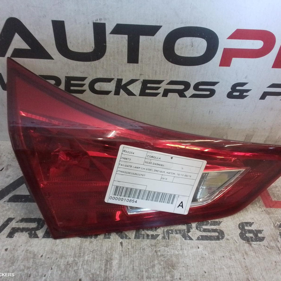 2012-2015 Toyota Corolla Rear Garnish