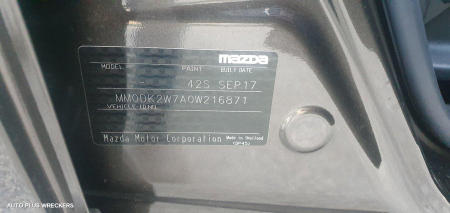 2018 Mazda Cx3 Master Cylinder