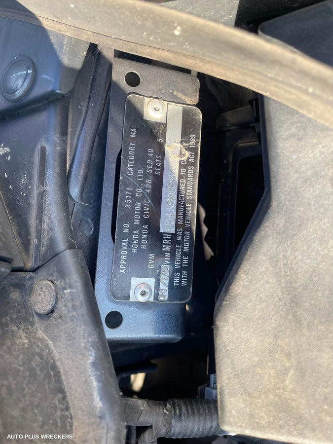 2008 Honda Civic Right Headlamp