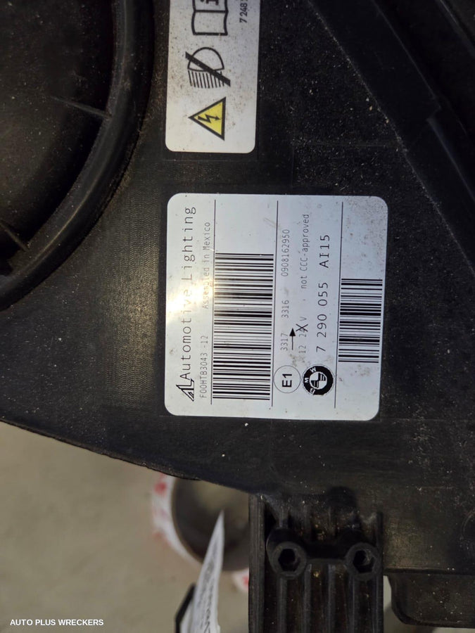 2013-2018 Bmw X5 Left Headlamp