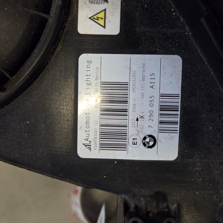 2013-2018 Bmw X5 Left Headlamp