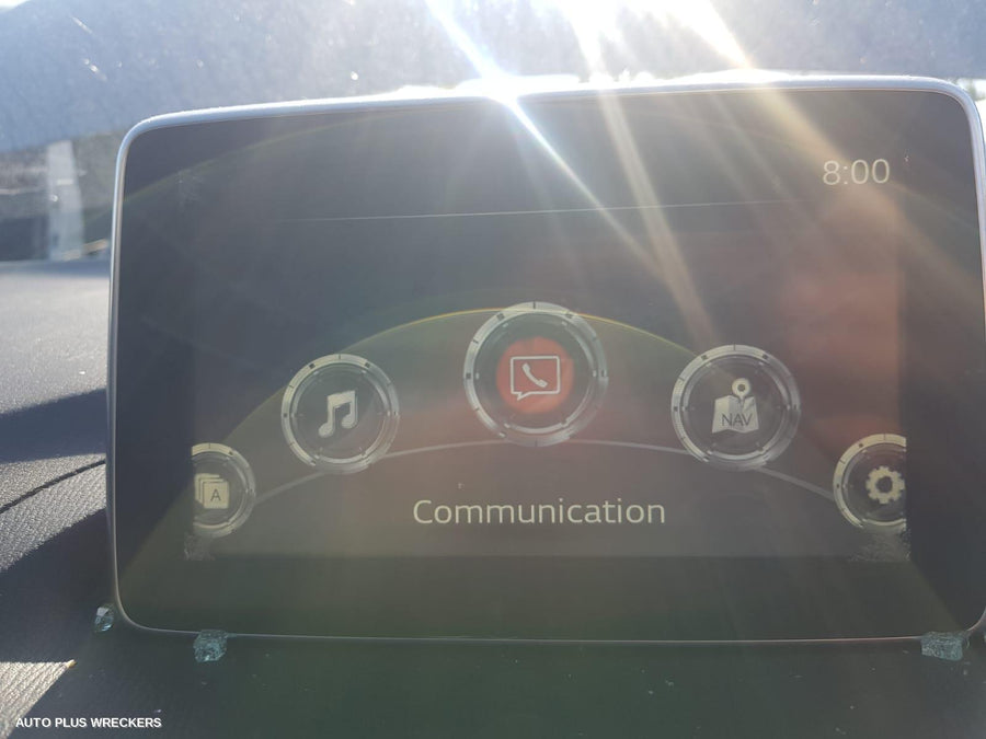 2016 Mazda 3 Radio Cd Dvd Sat Tv