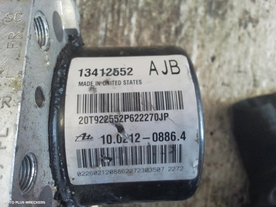 2012-2014 Opel Astra Abs Pump Modulator