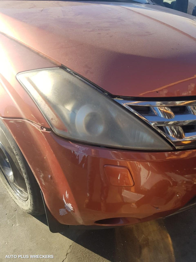 2005 Nissan Murano Left Headlamp