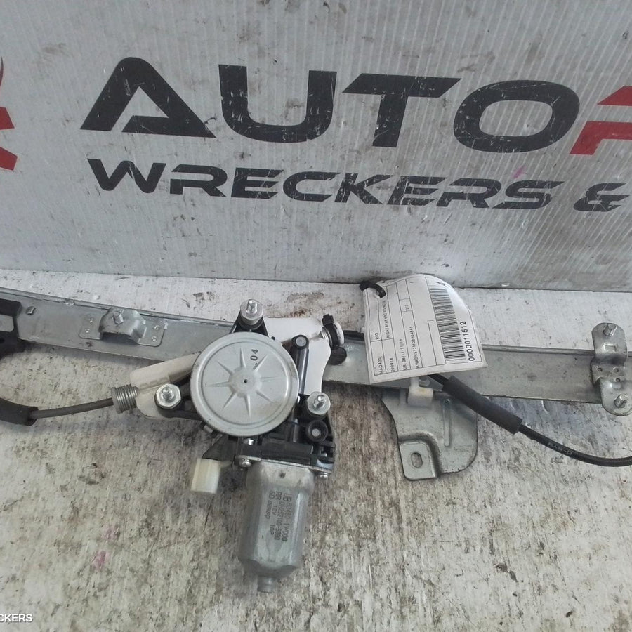 2011-2016 Kia Rio Right Rear Wnd Reg Motor