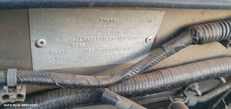 2004 Toyota Prado Right Taillight