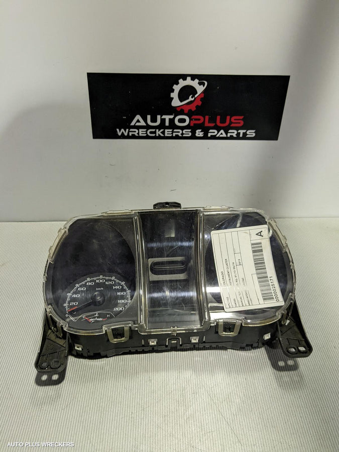 2013 Holden Colorado Instrument Cluster