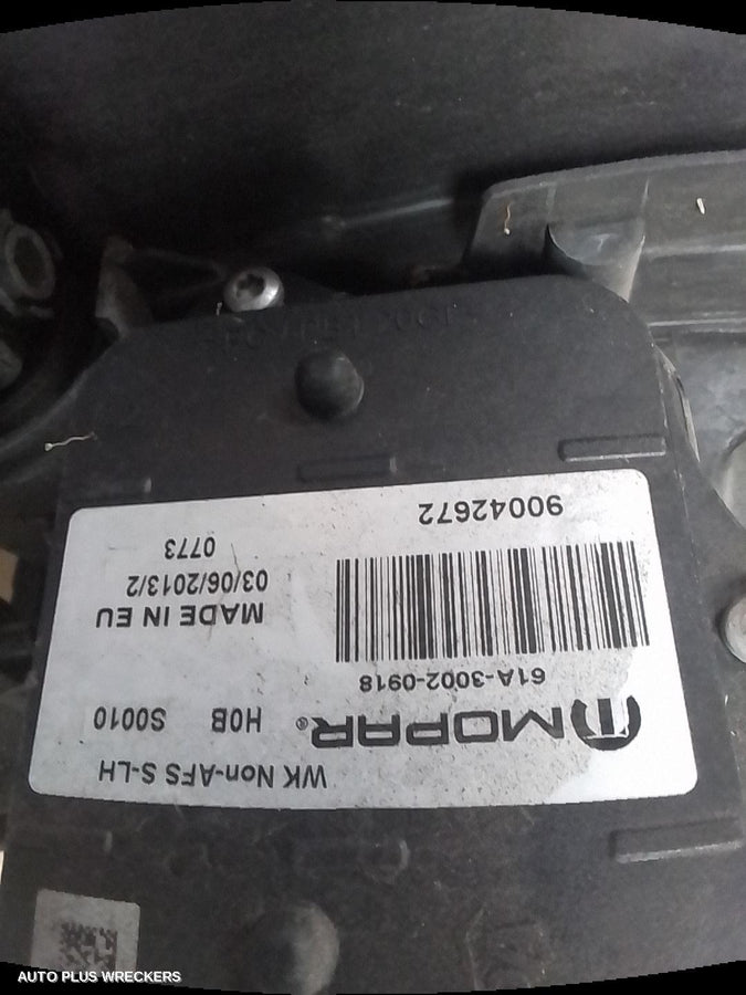 2013-2016 Jeep Grandcherokee Left Headlamp