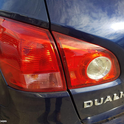 2008 Nissan Dualis Left Rear Door Window