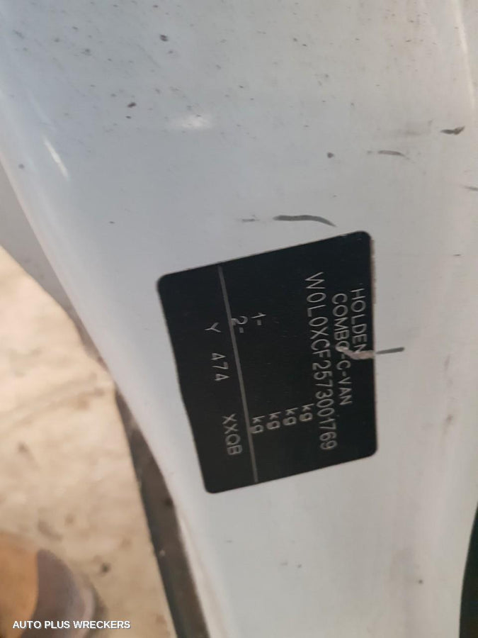 2006 Holden Barina Right Guard