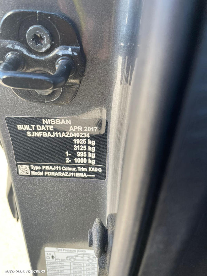 2017 Nissan Qashqai Abs Pump Modulator