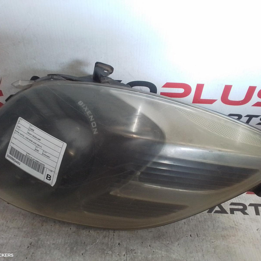 2006 Toyota Yaris Right Headlamp