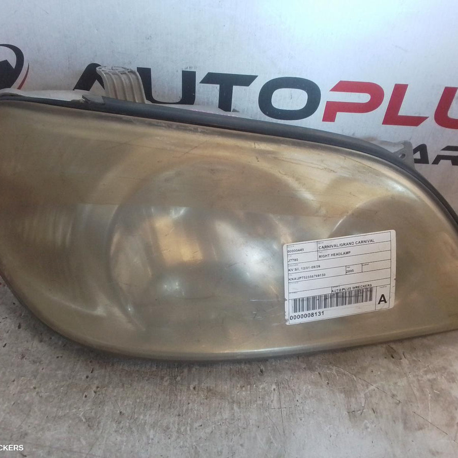 2001-2006 Kia Carnival/grand Carnival Right Headlamp