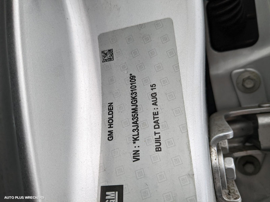 2015 Holden Cruze Left Taillight