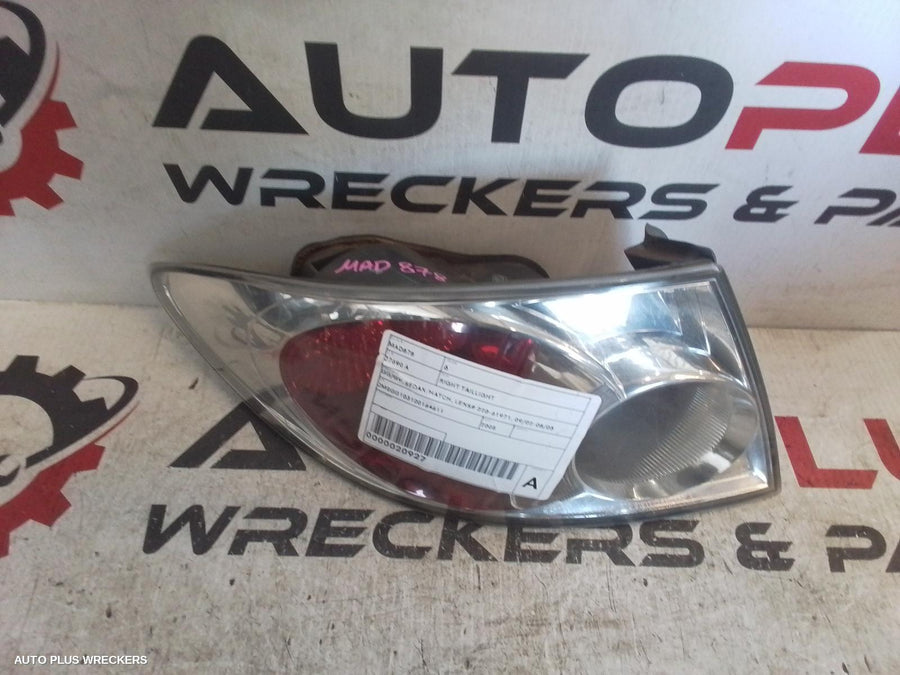 2005 Mazda 6 Right Taillight