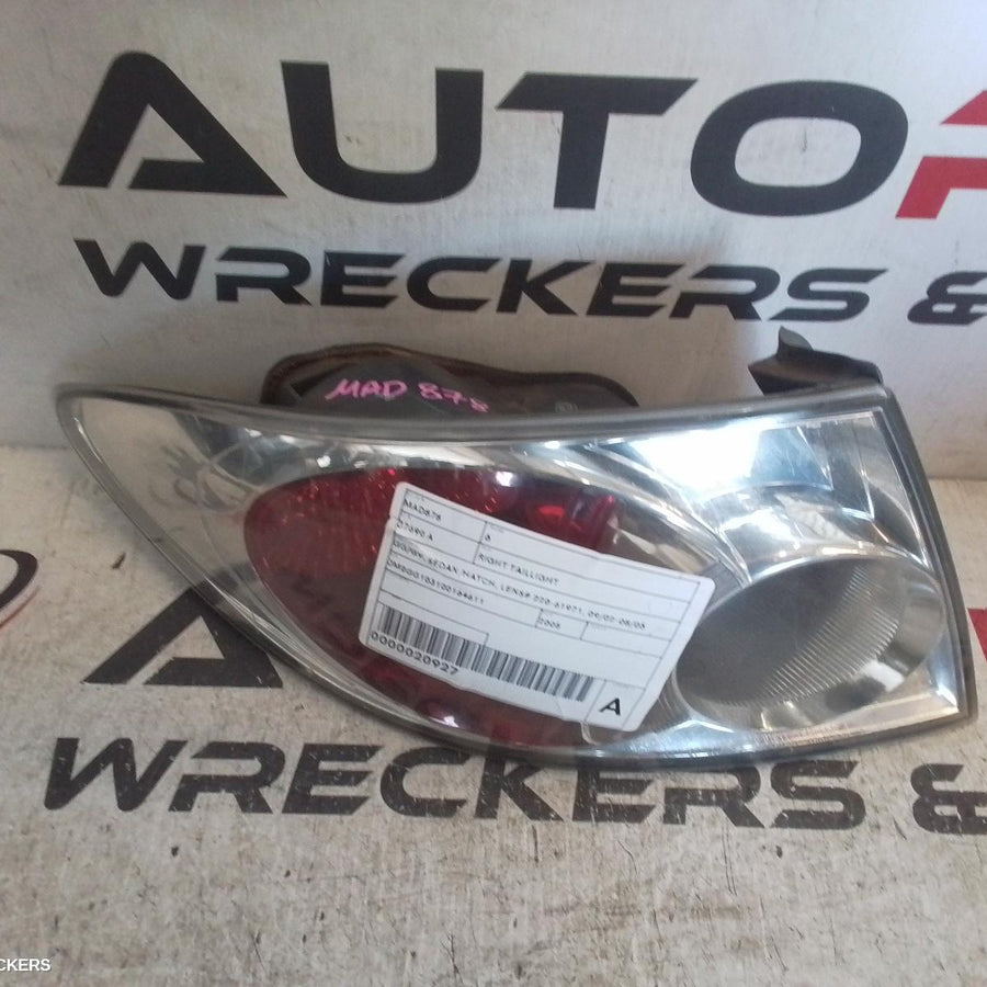 2002-2005 Mazda 6 Right Taillight