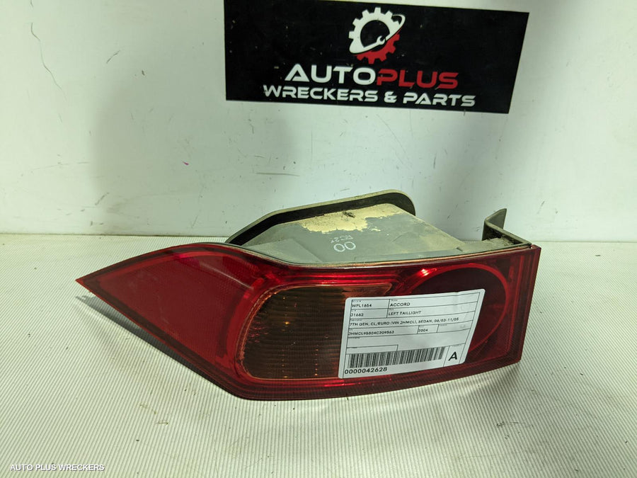 2004 Honda Accord Left Taillight