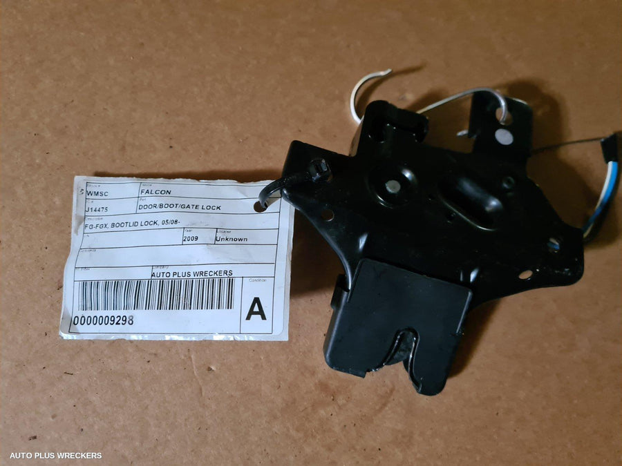 2009 Ford Falcon Door Boot Gate Lock