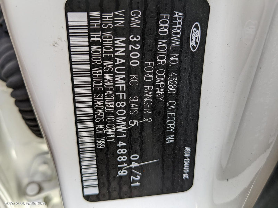 2021 Ford Ranger Fuel Pump