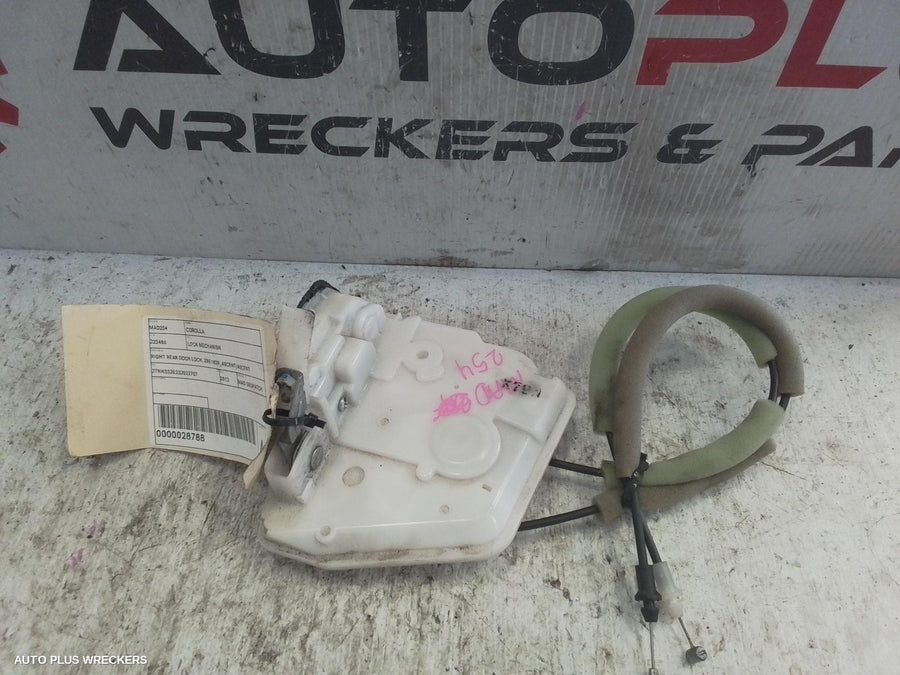 2012-2018 Toyota Corolla Door Boot Gate Lock