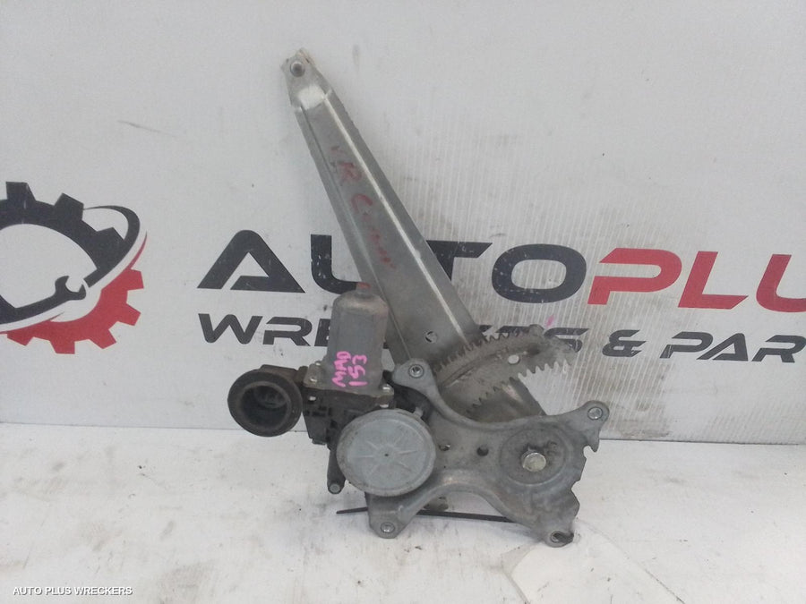 2012-2018 Toyota Corolla Left Rear Wnd Reg Motor