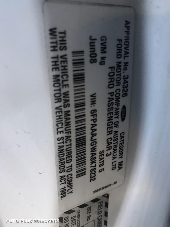 2008 Ford Falcon A C Condenser