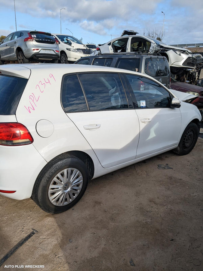 2011 Volkswagen Golf Left Rear Wnd Reg Motor