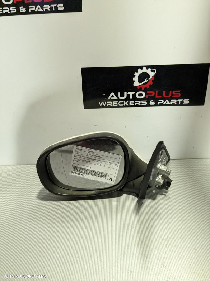 2012 Bmw 3 Series Left Door Mirror
