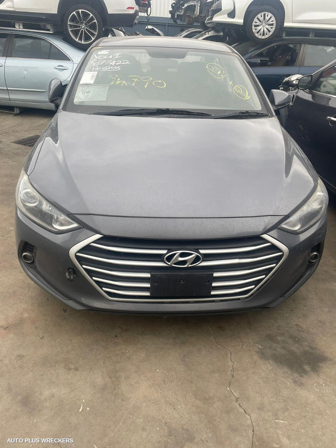 2017 Hyundai Elantra Right Front Door Window