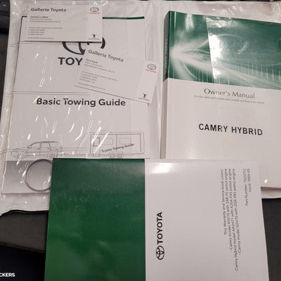 2017-2024 Toyota Camry Owners Handbook
