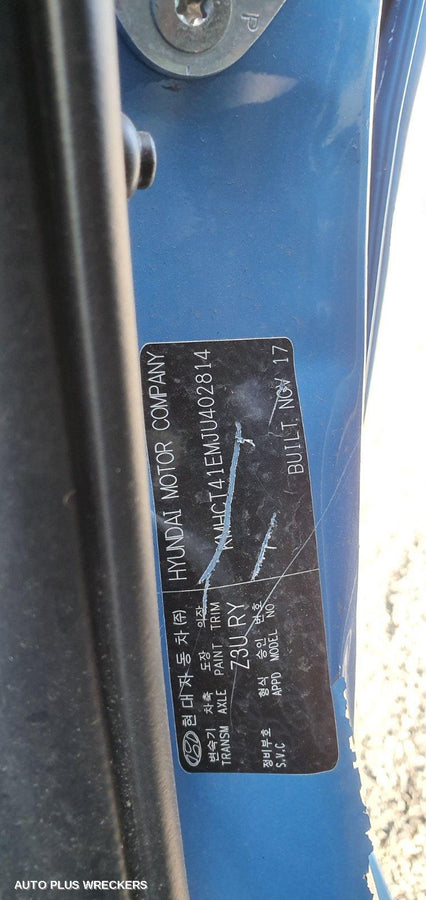 2018 Hyundai Accent Abs Pump Modulator