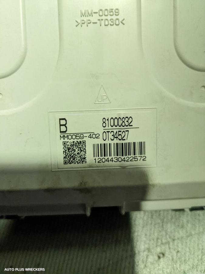 2018-2021 Mitsubishi Outlander Instrument Cluster