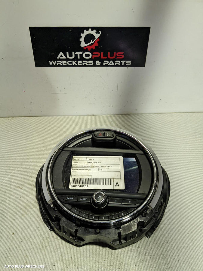 2014-2021 Mini Cooper Radio Cd Dvd Sat Tv
