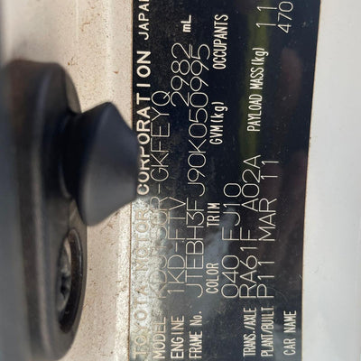 2011 TOYOTA PRADO ABS SENSOR