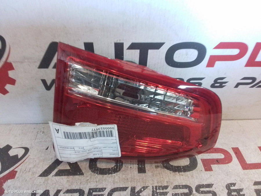 2016 Ldv G10 Rear Garnish