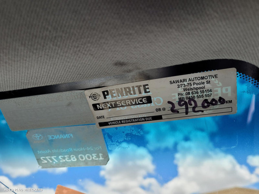 2016 Toyota Camry Right Guard