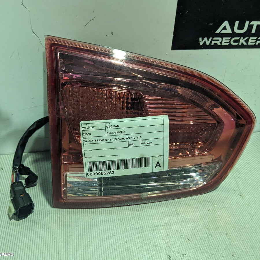 2022 Ldv G10 Rear Garnish