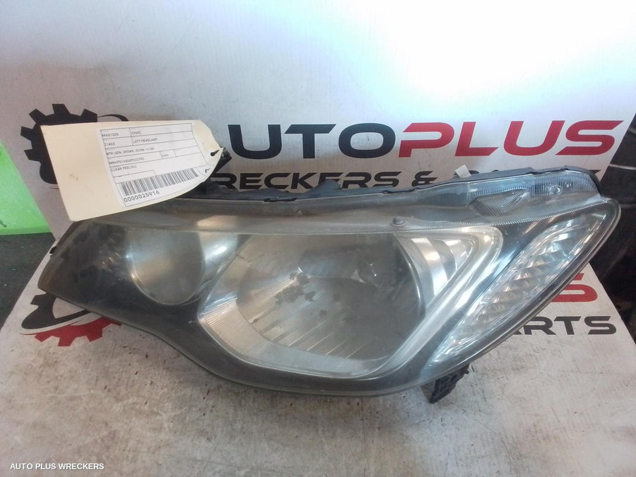 2006 Honda Civic Left Headlamp