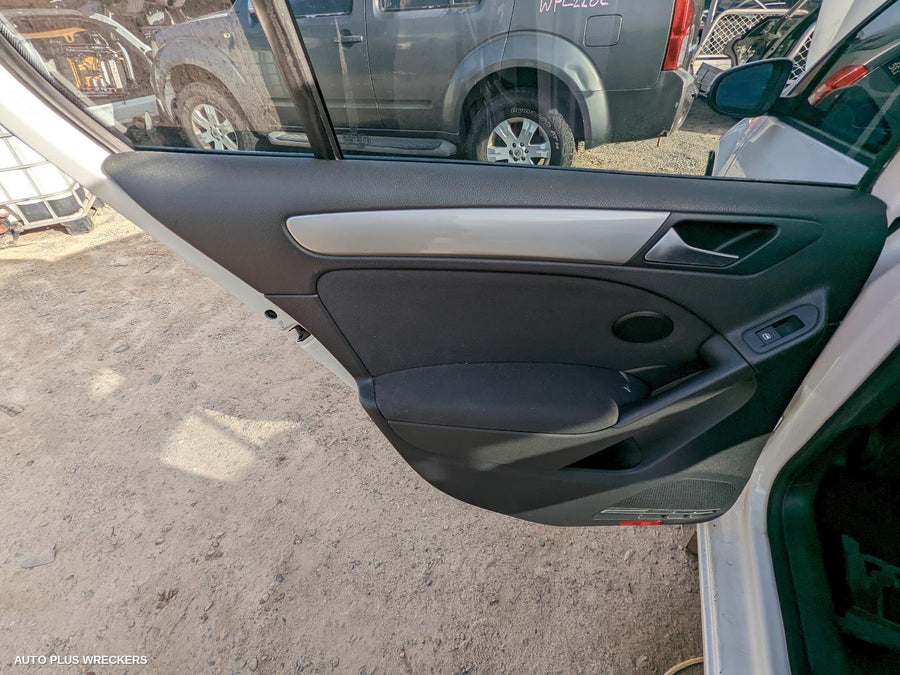 2011 Volkswagen Golf Left Rear Door Window