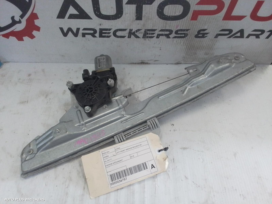 2017-2023 Hyundai Kona Left Front Window Reg Motor