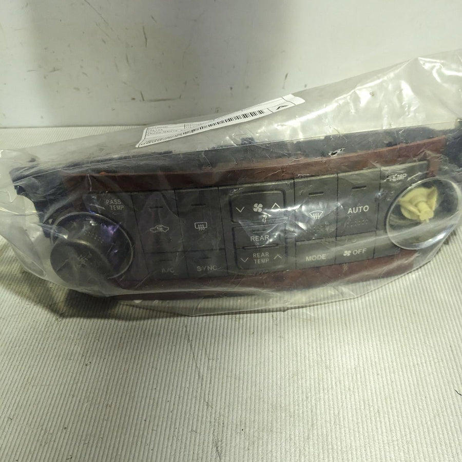2007 Toyota Kluger Heater Ac Controls