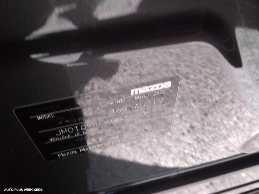 2019 Mazda Cx9 Sunvisor