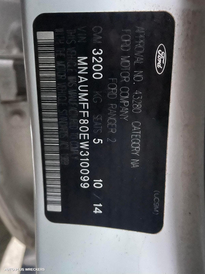 2014 Ford Ranger Abs Pump Modulator